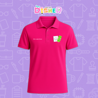 PBD-C-0033: Polo Bordada Dry Fit Caballero I Paper pencil