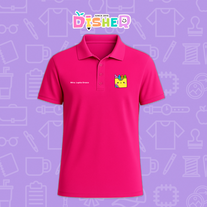 PBD-C-0016: Polo Bordada Dry Fit Caballero I Cajita crayola