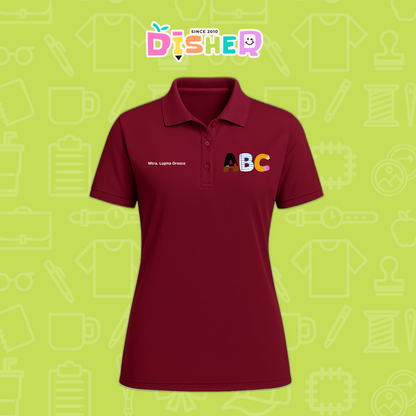 PBD-D-099: Polo Bordada Dry Fit Dama I Abc