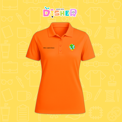 PBD-D-034: Polo Bordada Dry Fit Dama I Smile World