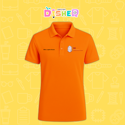 PBD-C-0097: Polo Bordada Dry Fit Caballero I Sistema Educativo BC