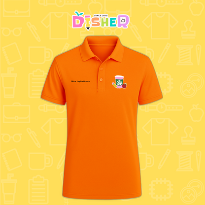 PBD-C-0037: Polo Bordada Dry Fit Caballero I Teacher Starbucks