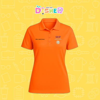 PBD-D-095: Polo Bordada Dry Fit Dama I Sep