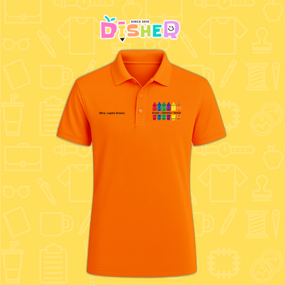 PBD-C-0063: Polo Bordada Dry Fit Caballero I  Crayolitas emociones