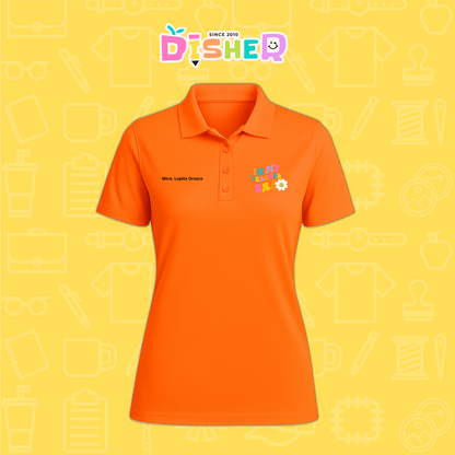 PBD-D-028: Polo Bordada Dry Fit Dama I In my teacher era