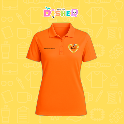 PBD-D-100: Polo Bordada Dry Fit Dama I Lápiz teach