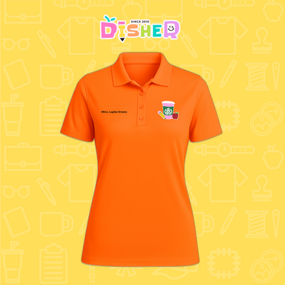 PBD-D-037: Polo Bordada Dry Fit Dama I Teacher Starbucks