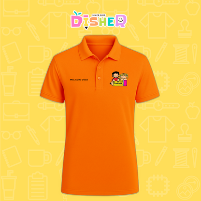PBD-C-0081: Polo Bordada Dry Fit Caballero I Niños preescolar
