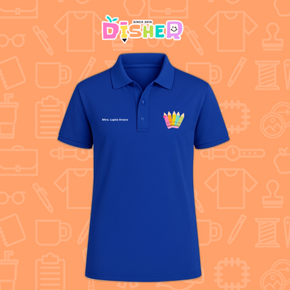 PBD-C-0042: Polo Bordada Dry Fit Caballero I  Amigas crayolas