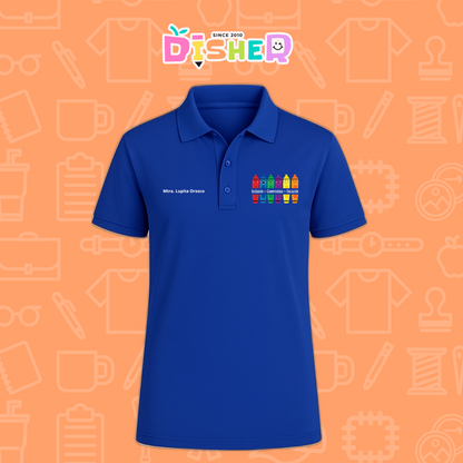 PBD-C-0063: Polo Bordada Dry Fit Caballero I  Crayolitas emociones