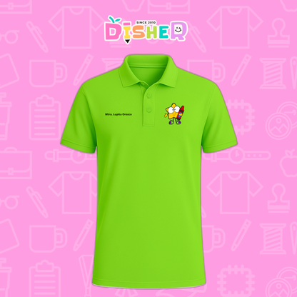 PBD-C-0066: Polo Bordada Dry Fit Caballero I  Estrella manitas