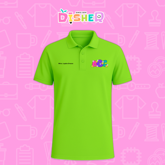 PBD-C-0043: Polo Bordada Dry Fit Caballero I  Abc flores