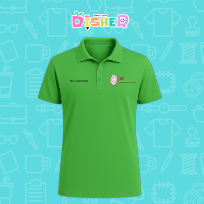 PBD-C-0097: Polo Bordada Dry Fit Caballero I Sistema Educativo BC
