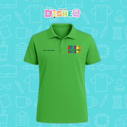PBD-C-0063: Polo Bordada Dry Fit Caballero I  Crayolitas emociones