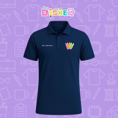 PBD-C-0042: Polo Bordada Dry Fit Caballero I  Amigas crayolas