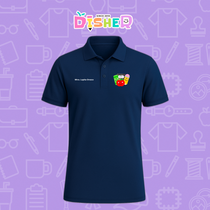 PBD-C-0032: Polo Bordada Dry Fit Caballero I Smile supplies