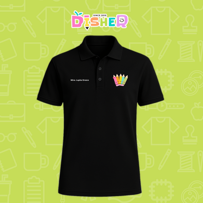 PBD-C-0042: Polo Bordada Dry Fit Caballero I  Amigas crayolas