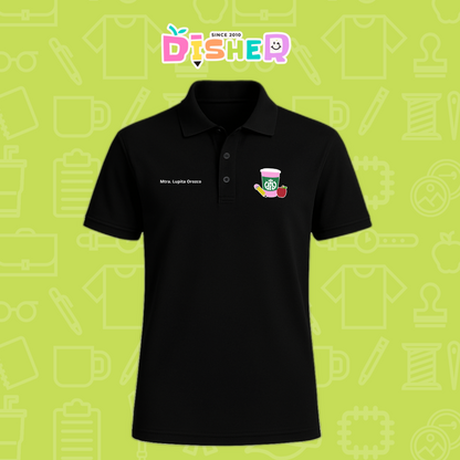 PBD-C-0037: Polo Bordada Dry Fit Caballero I Teacher Starbucks