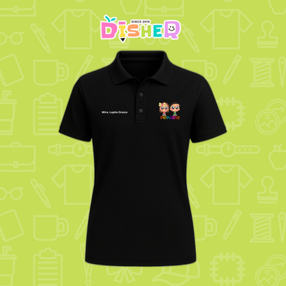 PBD-D-002 : Polo Bordada Dry Fit Dama I Starcitos Preescolar