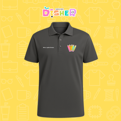 PBD-C-0042: Polo Bordada Dry Fit Caballero I  Amigas crayolas