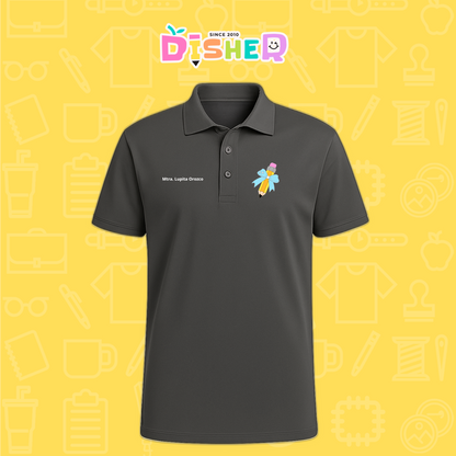 PBD-C-0049: Polo Bordada Dry Fit Caballero I  Lápiz moño