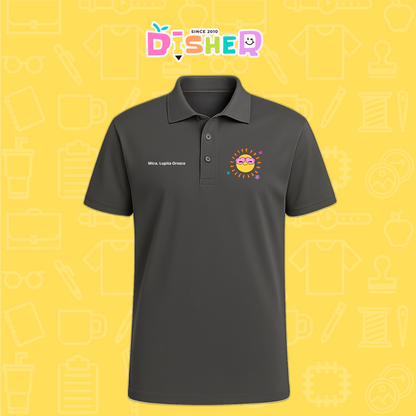 PBD-C-0051: Polo Bordada Dry Fit Caballero I Solecito