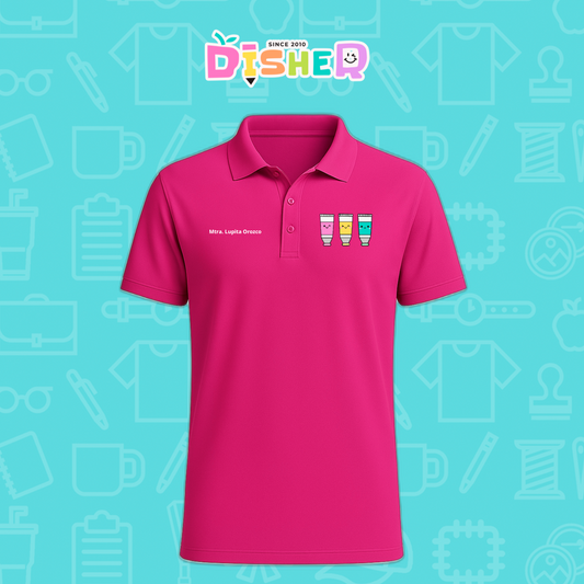 PBD-C-0056: Polo Bordada Dry Fit Caballero I Pinturas acrílicas