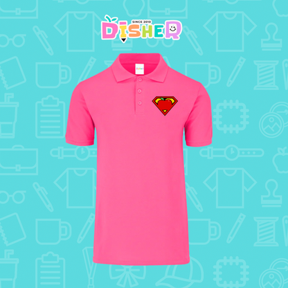 PBY-C-0089: Polo Bordada 50/50 Caballero I Super Maestro