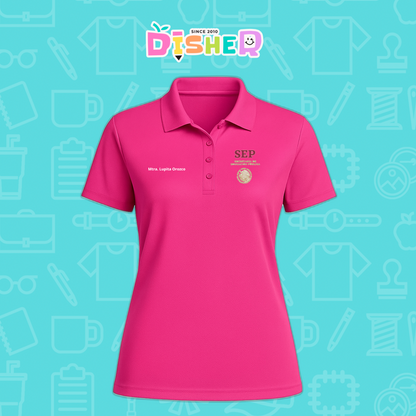 PBD-D-095: Polo Bordada Dry Fit Dama I Sep