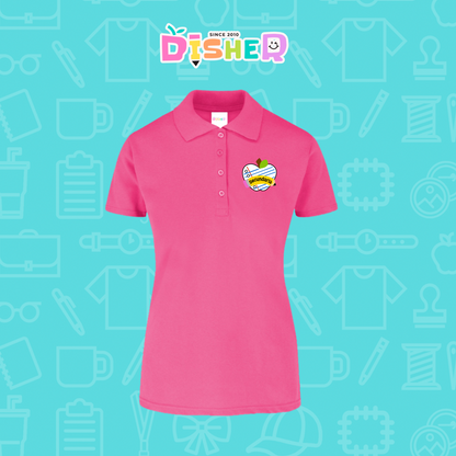 PBY-D-0094: Polo Bordada 50/50 Dama I Corazón papel secundaria