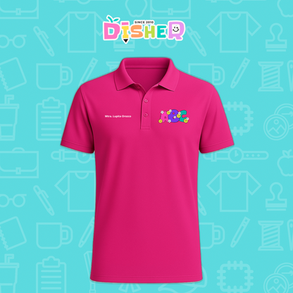 PBD-C-0043: Polo Bordada Dry Fit Caballero I  Abc flores
