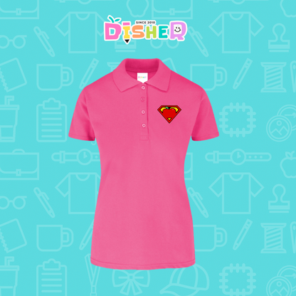 PBY-D-0089: Polo Bordada 50/50 Dama I Super Maestro