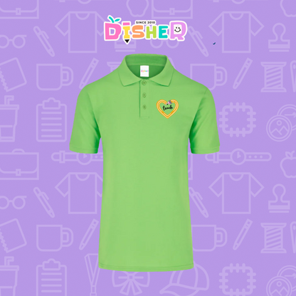 PBY-C-0100: Polo Bordada 50/50 Caballero I Lápiz teach