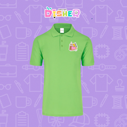 PBY-C-0036: Polo Bordada 50/50 Caballero I Teacher coffe