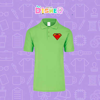 PBY-C-0089: Polo Bordada 50/50 Caballero I Super Maestro