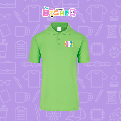 PBY-C-0055: Polo Bordada 50/50 Caballero I Libritos