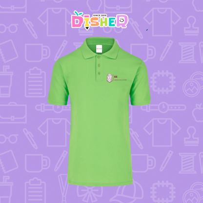 PBY-C-0097: Polo Bordada 50/50 Caballero I Sistema Educativo BC