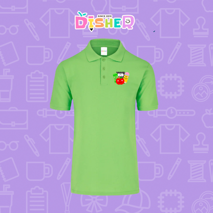 PBY-C-0032: Polo Bordada 50/50 Caballero I Smile Supplies