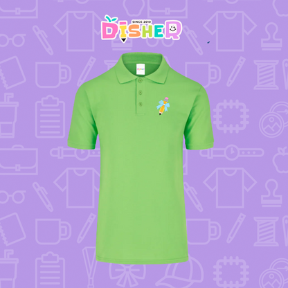 PBY-C-0049: Polo Bordada 50/50 Caballero I Lápiz moño