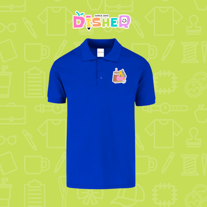 PBY-C-0036: Polo Bordada 50/50 Caballero I Teacher coffe