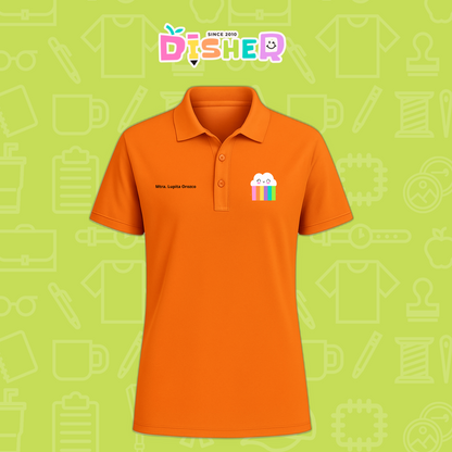 PBD-C-0053: Polo Bordada Dry Fit Caballero I Nubecita