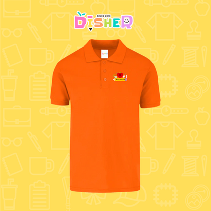 PBY-C-0001: Polo Bordada 50/50 Caballero I Manzana lápiz