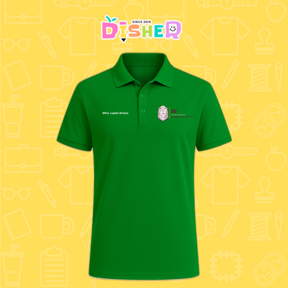 PBD-C-0097: Polo Bordada Dry Fit Caballero I Sistema Educativo BC