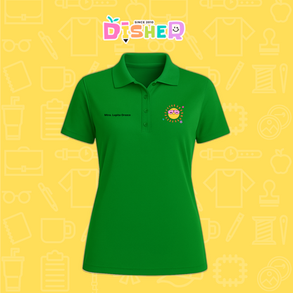 PBD-D-051: Polo Bordada Dry Fit Dama I Solecito