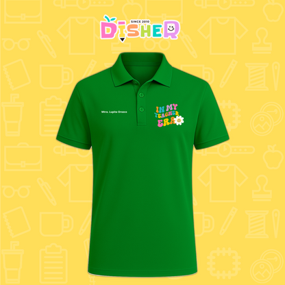 PBD-C-0028: Polo Bordada Dry Fit Caballero I In my teacher era