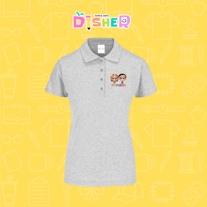 PBY-D-0003: Polo Bordada 50/50 Dama I Niños primaria