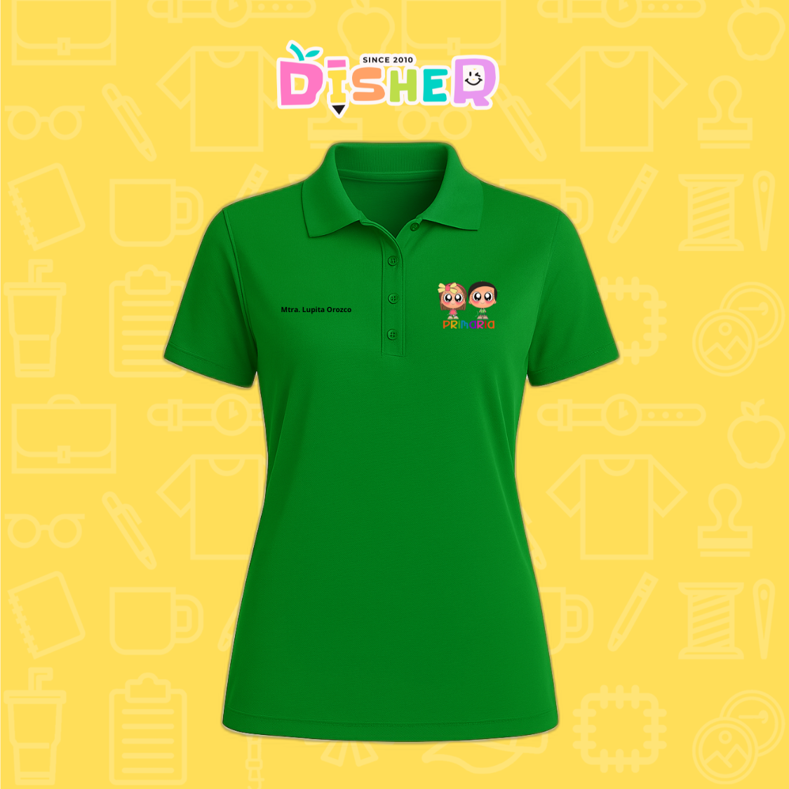PBD-D-002 : Polo Bordada Dry Fit Dama I Starcitos Preescolar