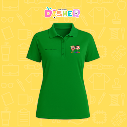 PBD-D-002 : Polo Bordada Dry Fit Dama I Starcitos Preescolar