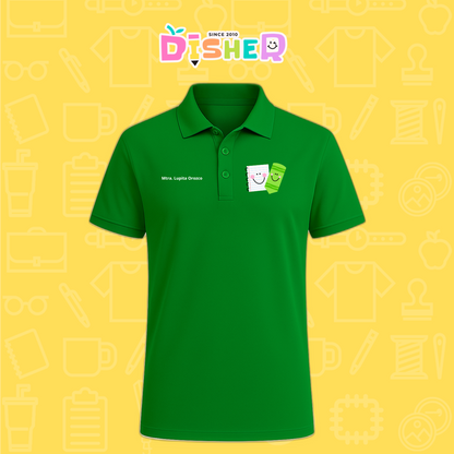 PBD-C-0033: Polo Bordada Dry Fit Caballero I Paper pencil