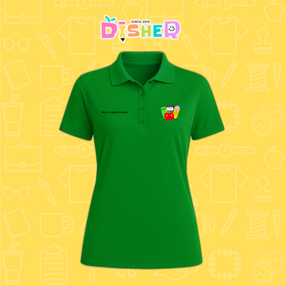 PBD-D-032: Polo Bordada Dry Fit Dama I Smile supplies